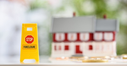 Stopping house foreclosure