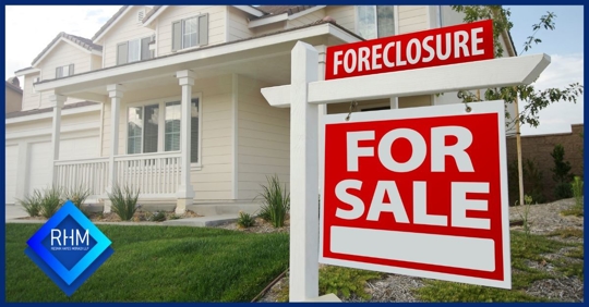 foreclosure for sale sign