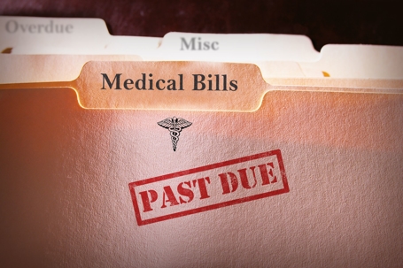 Past due medical bills